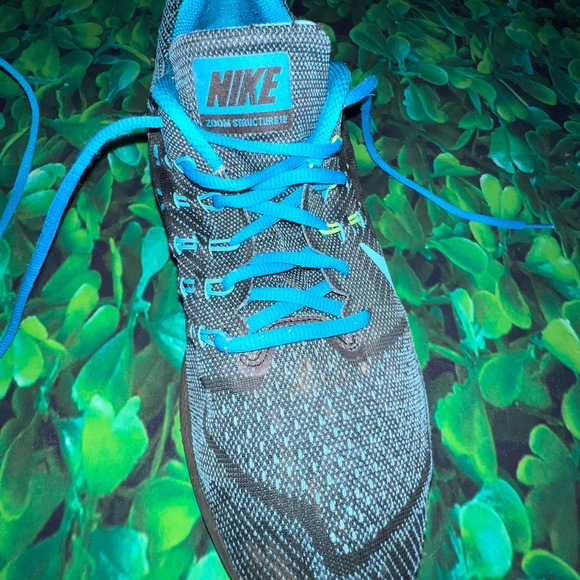 NIKE Air Zoom Structure 18 Mens US Size 13 EUR 47.5 Blu Lagoon Shoes 683731-401 - Picture 6 of 13
